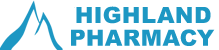 Highland Pharmacy Sticky Logo